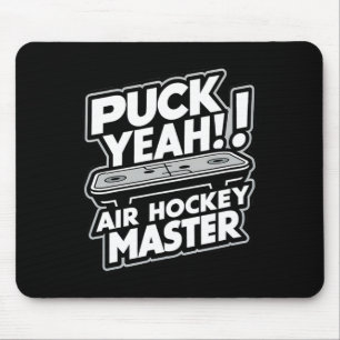 Puck Master Grappig Air-hockey Design Muismat