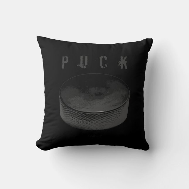 PUCK (ockey) Kussen (Voorkant)