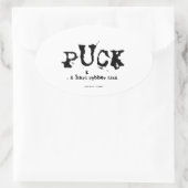 PUCK OVALE STICKER (Tas)
