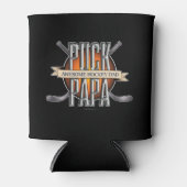 Puck Papa (Hockey Dad) Blikjeskoeler (Voorkant)