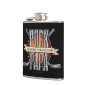 Puck Papa (Hockey Dad) Heupfles (Links)