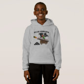 puck pirates kinder hoodie (Voorkant volledig)
