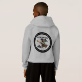 puck pirates kinder hoodie (Achterkant volledig)