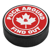 Puck rond en ontdek Canadian Maple Leaf (3/4)