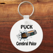 Puck the Causes Cerebral Palsy Sleutelhanger (Voorkant)