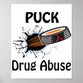 Puck the Causes Drug Abuse Poster (Voorkant)