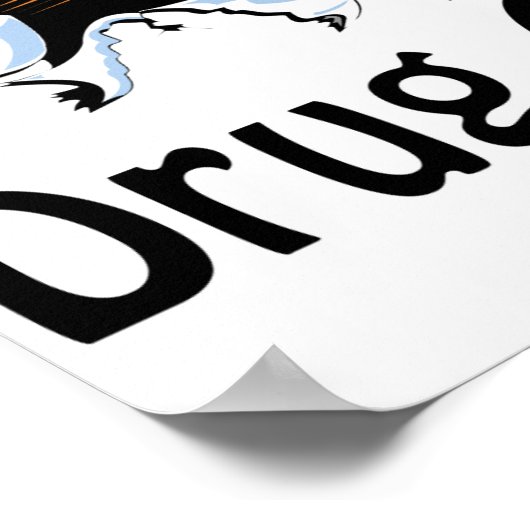 Puck the Causes Drug Abuse Poster (Hoek)