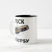 Puck the Causes Epilepsy Mok (Voorkant links)