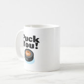 Puck You (Hockey) Koffiemok (Voorkant links)
