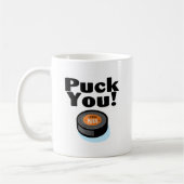 Puck You (Hockey) Koffiemok (Links)