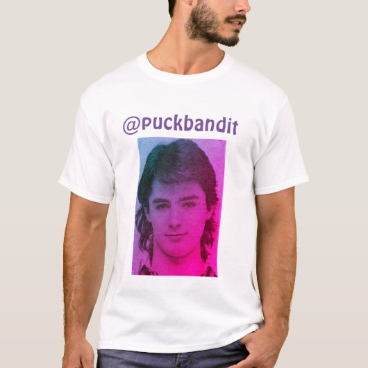 Puckbandit T-Shirt (bedrijf vooraan) (Voorkant)