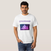 Puckbandit T-shirt (feest in de achterkant) (Voorkant volledig)