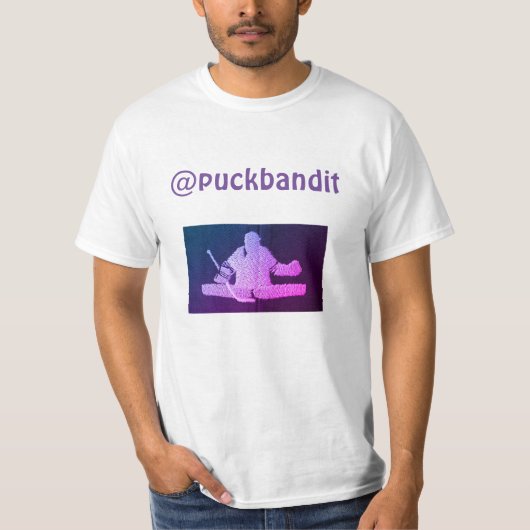 Puckbandit T-Shirt (partij achteraan) (Voorkant)