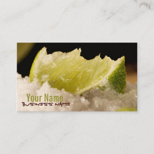 Pucker omhoog! Limietwaarden Visitekaartjes (Voorkant)