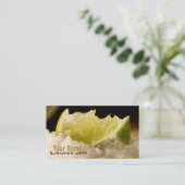 Pucker omhoog! Limietwaarden Visitekaartjes (Staand voorkant)