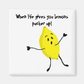 Pucker omhoog... magneet (Voorkant)