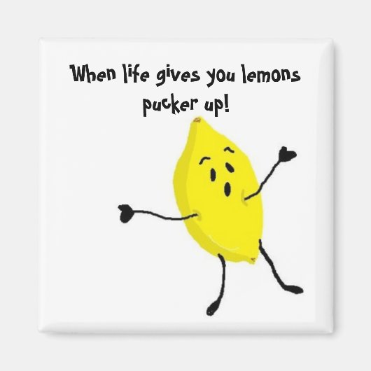 Pucker omhoog... magneet (Voorkant)