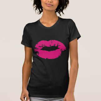 Pucker Pink Lipstick T-shirt