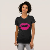 Pucker Pink Lipstick T-shirt (Voorkant volledig)
