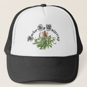 Pucker Up Buttercup * Mistletoe op Trucker Pet