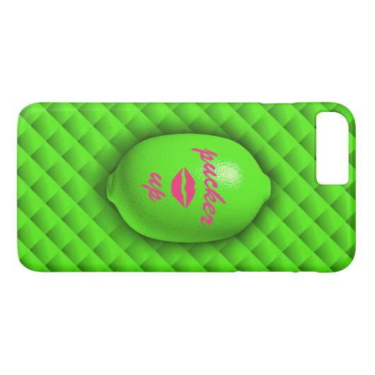 Pucker Up Lime iPhone 7 Case-Mate iPhone Case (Achterkant (Horizontaal))