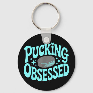 Pucking geobsedeerde hockey romance lezer boek lie sleutelhanger