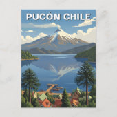 Pucon Chili Reizen Briefkaart (Voorkant)