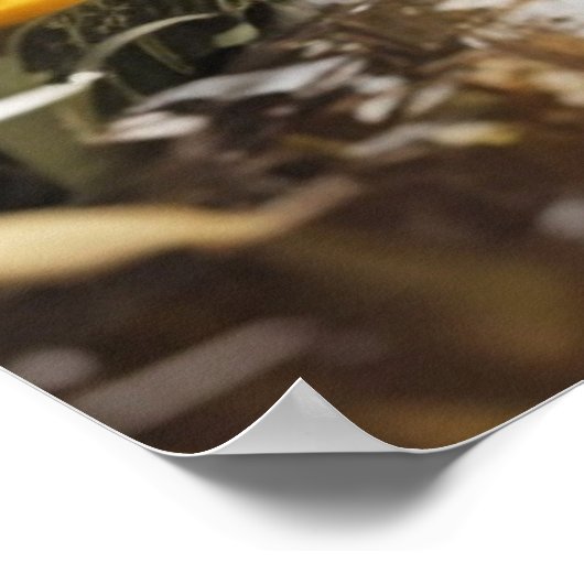 Puddels en regen poster (Hoek)