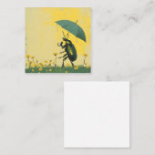 Puddels & Speeltijd: Kever Avonturen Notitiekaartje (Voorkant / Achterkant)