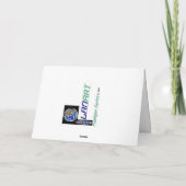 "Puddigan" Kerst Kaart (Achterkant)