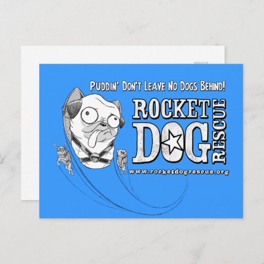 Puddin' Don't niet - RDR Briefkaart (Voorkant / Achterkant)