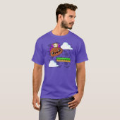 Pudding & Cute Schedel Accessoire - Happy Jump T-shirt (Voorkant volledig)