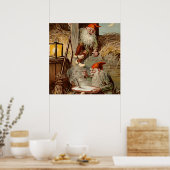 “Pudding In de Schuur” door Jenny Nystrom Poster (Keuken)