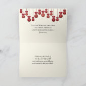 PUDDING OP DE GLITZ | Kerstfeest Feestdagen Kaart (Binnen)