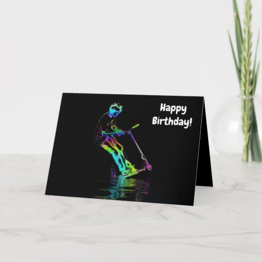 Puddle Jumping - Scooter Champ Kaart (Voorkant)