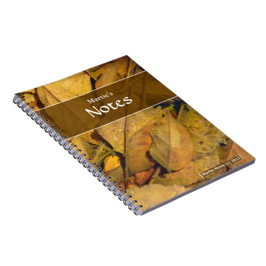 Puddle Leaves Notitieboek (Rechterzijde)