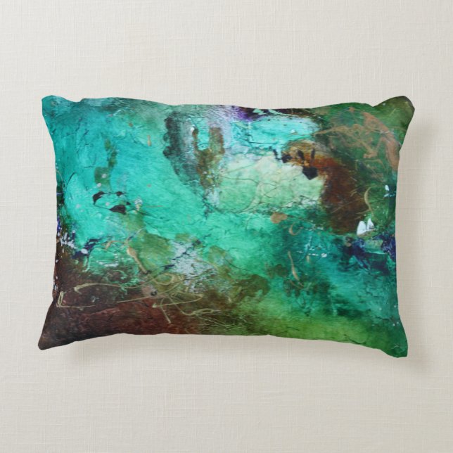 Puddles na de Regen Accent Pillow Kussen (Achterkant)