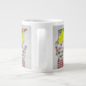 Puddy Cat & Canary Jumbo Mug Grote Koffiekop (Achterkant)