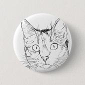 Puddy Cat Ronde Button 5,7 Cm (Voorkant)