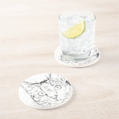 Puddy Cat Zandsteen Onderzetter (Zijkant)