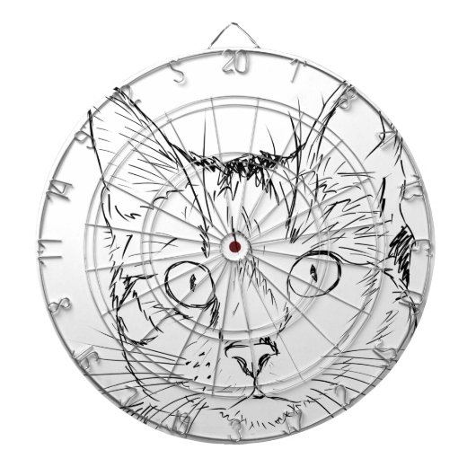 Puddy Kat Dartbord (Voorkant)
