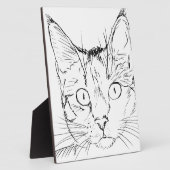 Puddy Kat Fotoplaat (Zijkant)