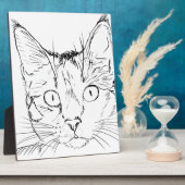 Puddy Kat Fotoplaat (Zijkant)