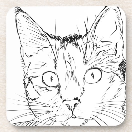 Puddy Kat Onderzetter (Voorkant)