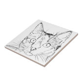 Puddy Kat Tegeltje (Zijkant)