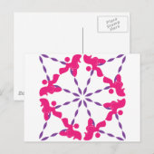 Pudelmotief Briefkaart (Voorkant / Achterkant)