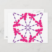 Pudelmuster Briefkaart (Voorkant / Achterkant)