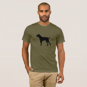 Pudelpointer T-shirt (Voorkant volledig)
