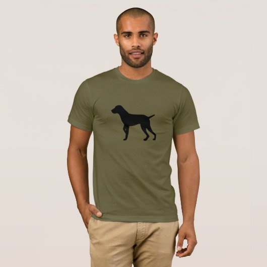 Pudelpointer T-shirt (Voorkant volledig)