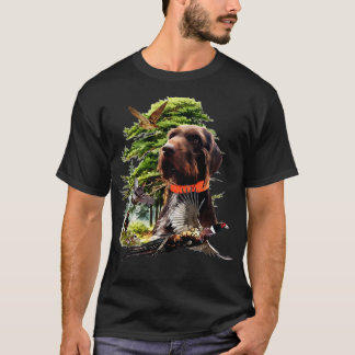 Pudelpointer vogeljacht t-shirt